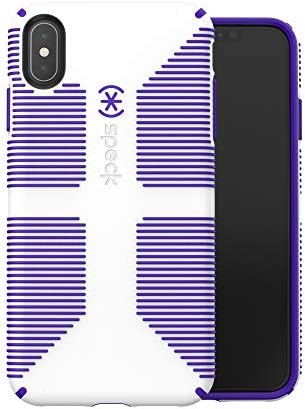 Leke Ürünleri CandyShell Grip iPhone Xs Max Kılıf, Beyaz / Siyah
