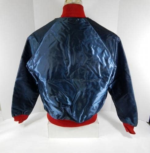 1990'lar Boise Hawks Oyunu Kullanılmış Mavi Isınma Ceketi DP40542 - Oyun Kullanılmış MLB Formaları