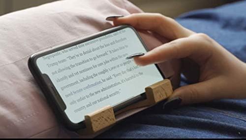 Chill - ow iPad Organik Karabuğday Yastık Standı: Herhangi Bir Tablet veya Telefon için Mükemmel Eller Serbest Çözüm.
