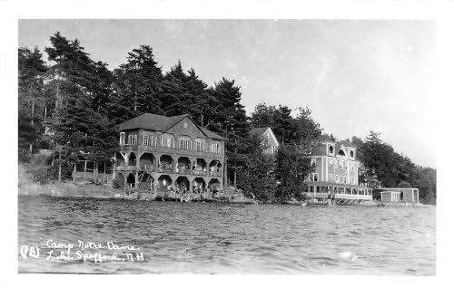 Spofford Gölü, New Hampshire Kartpostal Gerçek Fotoğraf