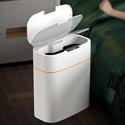 ZHAOLEI Akıllı Sensör Şarj Edilebilir Otomatik çöp tenekesi Mutfak Oturma Odası Banyo Ev İndüksiyon çöp tenekesi