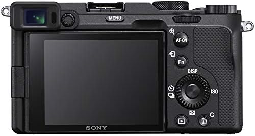 Sony a7c Aynasız Tam Çerçeve Kamera 2 Lens Kiti Vücut ile 28-60mm F4-5.6 + 50mm F1.8 SEL50F18 Siyah ILCE7CL/B Paketi