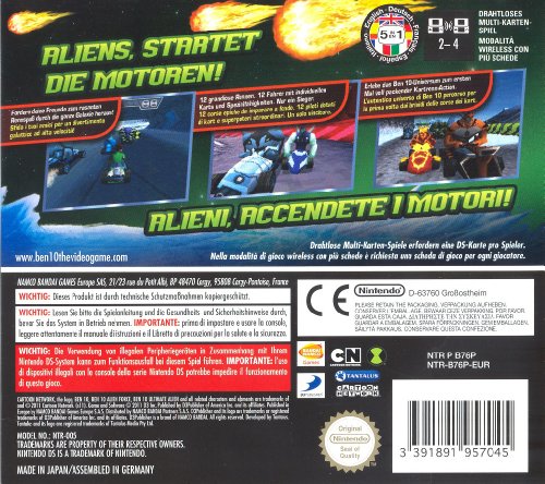 Ben 10 Galaktik Yarış DS [Almanca Versiyon] Atari tarafından