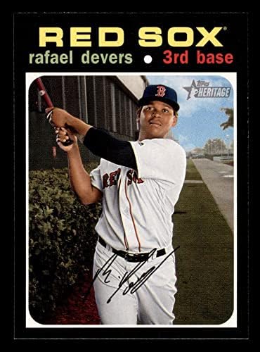 2020 Topps 145 Bir Rafael Devers Boston Red Sox (Beyzbol Kartı) NM / MT Red Sox