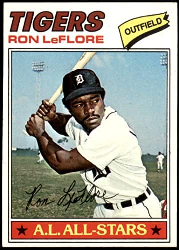 1977 Topps 240 Ron LeFlore Detroit Kaplanları (Beyzbol Kartı) ESKİ Kaplanlar