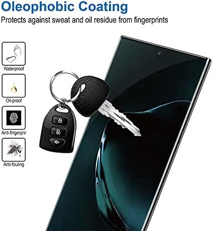 AACL Ekran Koruyucu Samsung Galaxy Not için 10 Artı, 6.8 İnç,Kavisli Temperli Cam ile Uyumlu Ultrasonik Parmak İzi