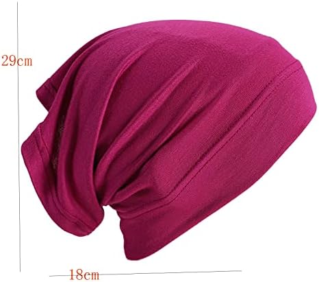 Kayma Ön Bağlı Kafa Eşarp Kadın Şapkalar Türban Kapaklar Kafa Wrap Başörtüsü Kadınlar Kızlar için Kap Sıcak Şapka