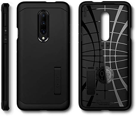 OnePlus 7 Pro Kılıf için Tasarlanmış Spigen Sert Zırh (2019) - Siyah