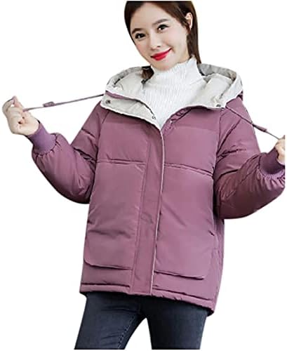 Uzun Kış Ceket Termal Kadın Giyim Ceket Ceket Uzun Pamuk-Yastıklı Yumuşak Sıcak Ceketler Cep Kapşonlu Trençkot Kadın