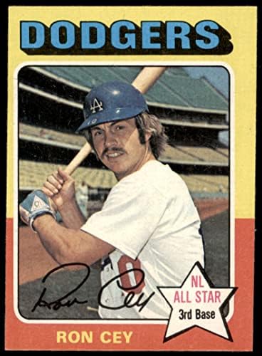 1975 Topps 390 Ron Cey Los Angeles Dodgers (Beyzbol Kartı) Dekanın Kartları 5-ESKİ Dodgers