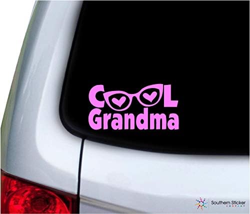 Serin Büyükanne Metin Güneş Gözlüğü 7x3. 5 inç Boyutu Aile Sticker Devlet Çıkartması Vinil Dizüstü araba Pencere Kamyon