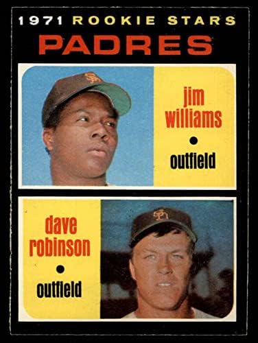 1971 O-Pee-Chee 262 Padres Çaylakları Dave Robinson / Jim Williams San Diego Padres (Beyzbol Kartı) NM / MT Padres