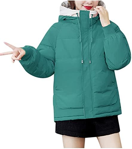 Uzun Kış Ceket Termal Kadın Giyim Ceket Ceket Uzun Pamuk-Yastıklı Yumuşak Sıcak Ceketler Cep Kapşonlu Trençkot Kadın