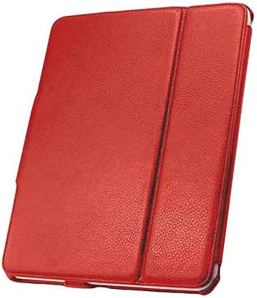 Sınırsız Hücresel 888-0003-Apple iPad 244 için kırmızı Deri Flip Kitap Kılıfı ve Folio; iPad 344; iPad 4-Kırmızı