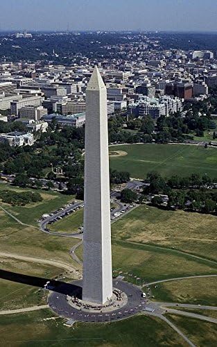 Fotoğraf: Havadan Görünüm, Washington Anıtı, Beyaz Saray, Washington, DC, Carol Highsmith 1