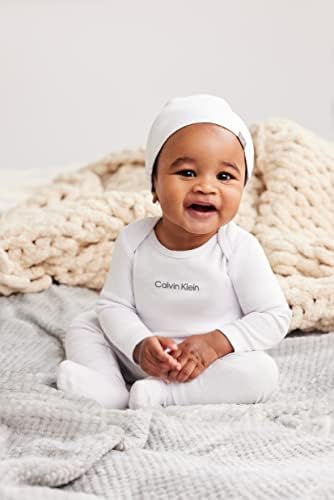 Calvin Klein baby-girls Organik Bebek Temelleri 4 Parçalı Temel Set