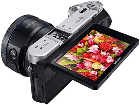 Samsung Electronics EV-NX500ZBMİUS NX500 28 MP Kablosuz Akıllı Kompakt Sistem Kamera, Birlikte Verilen Kit Lensli