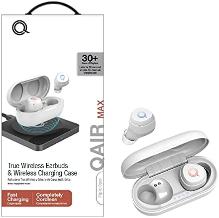 QUİKCELL QAİR MAX Şarj Kılıflı Gerçek Kablosuz Kulaklık (Kablosuz Şarj Kılıfı) - (Beyaz)