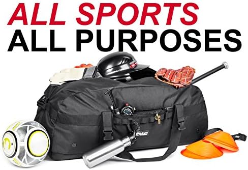 Fıtdom 130L 36 Ağır Ekstra Büyük Spor Salonu Ekipmanları Seyahat silindir çanta W/Ayarlanabilir Omuz ve Sıkıştırma