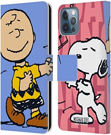 Kafa Kılıfı Tasarımları Resmi Lisanslı Fıstık Snoopy & Charlie Yarıya İndirir ve Güler Deri Kitap Cüzdan Kılıf Kapak