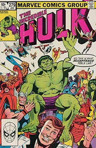 İnanılmaz Hulk, 279 VF; Marvel çizgi romanı / Yenilmezler Bill Mantlo
