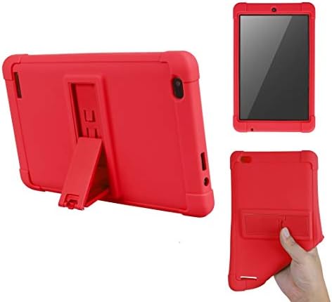Onn 7 inç tablet kılıfı, [Kickstand] Darbeye dayanıklı silikon kapaklı kılıf için Onn 7 Tablet Modeli: 100015685 /