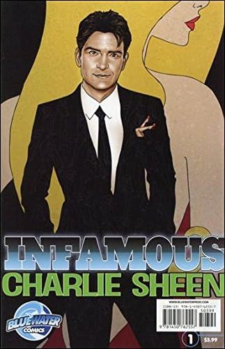 Rezil: Charlie Sheen 1 VF / NM; Bluewater çizgi romanı