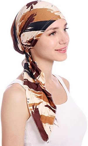 KİNGREE Kemo Kap, Türban Şapkalar, Saç Dökülmesi için Çok Fonksiyonlu Headwrap ve Kemo Şapkalar