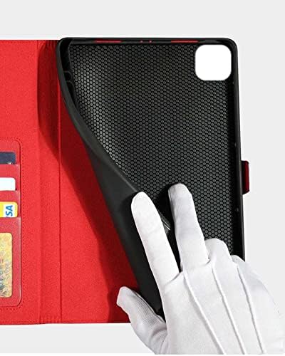 Flip Kapak Kart Tutucu Apple İpad Air5 (2022) 10.9 İnç, deri Çizilmeye Dayanıklı Folio Standı Tablet Kapak ile Otomatik