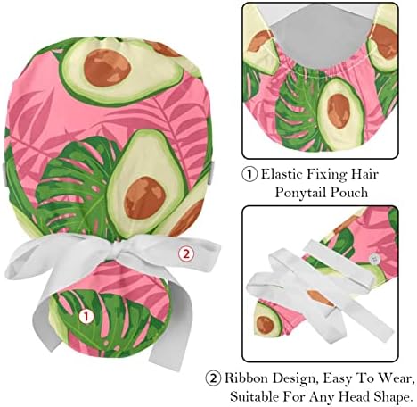 Kadınlar için Düğmeli çalışma Şapkası, Karikatür Renkli Komik Kediler Pamuklu Ter Bandı Kabarık Bağcıklı Şapka