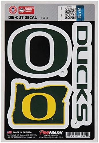 FANMATS NCAA Oregon Ördekler Takım Çıkartması