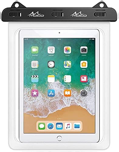 MoKo Su Geçirmez Tablet Kılıfı, Tablet Kılıfı Kuru Çanta ile Uyumlu iPad 10th, iPad 9/9.7/10.2, iPad Mini 6/5/4/3,