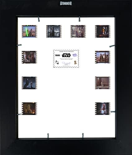 FİLM HÜCRELERİ Yıldız Savaşları Bölüm VI Jedi'nin Dönüşü-Darth Vader 11 x 13 Mini Montaj Çerçeveli Film Duvar Sanatı-On