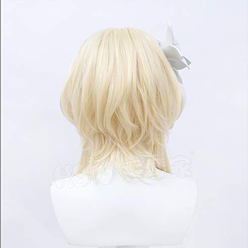 hsıu Genshin Darbe cosplay Eter Peruk Lümen peruk ısıya dayanıklı Sentetik saç + hediye marka peruk kap (Lümen)