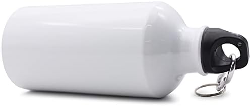 H-E 60 adet 500ml beyaz boş alüminyum spor su şişesi süblimasyon baskı için ısı basın su şişeleri