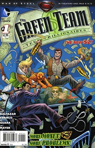 Yeşil Takım, The: Genç Trilyonerler 1 VF; DC çizgi roman / Yeni 52 Sanat Baltazar